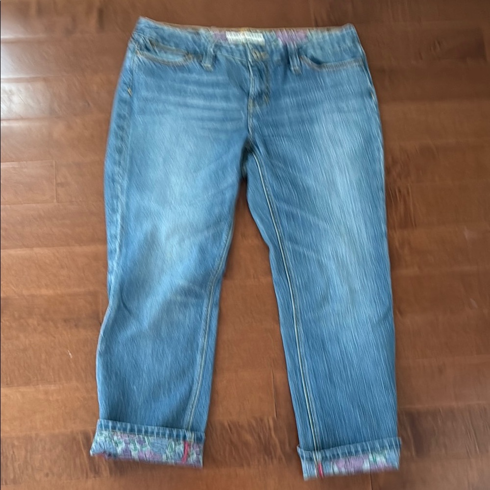 Tommy Hilfiger Cropped Blue Denim Jeans